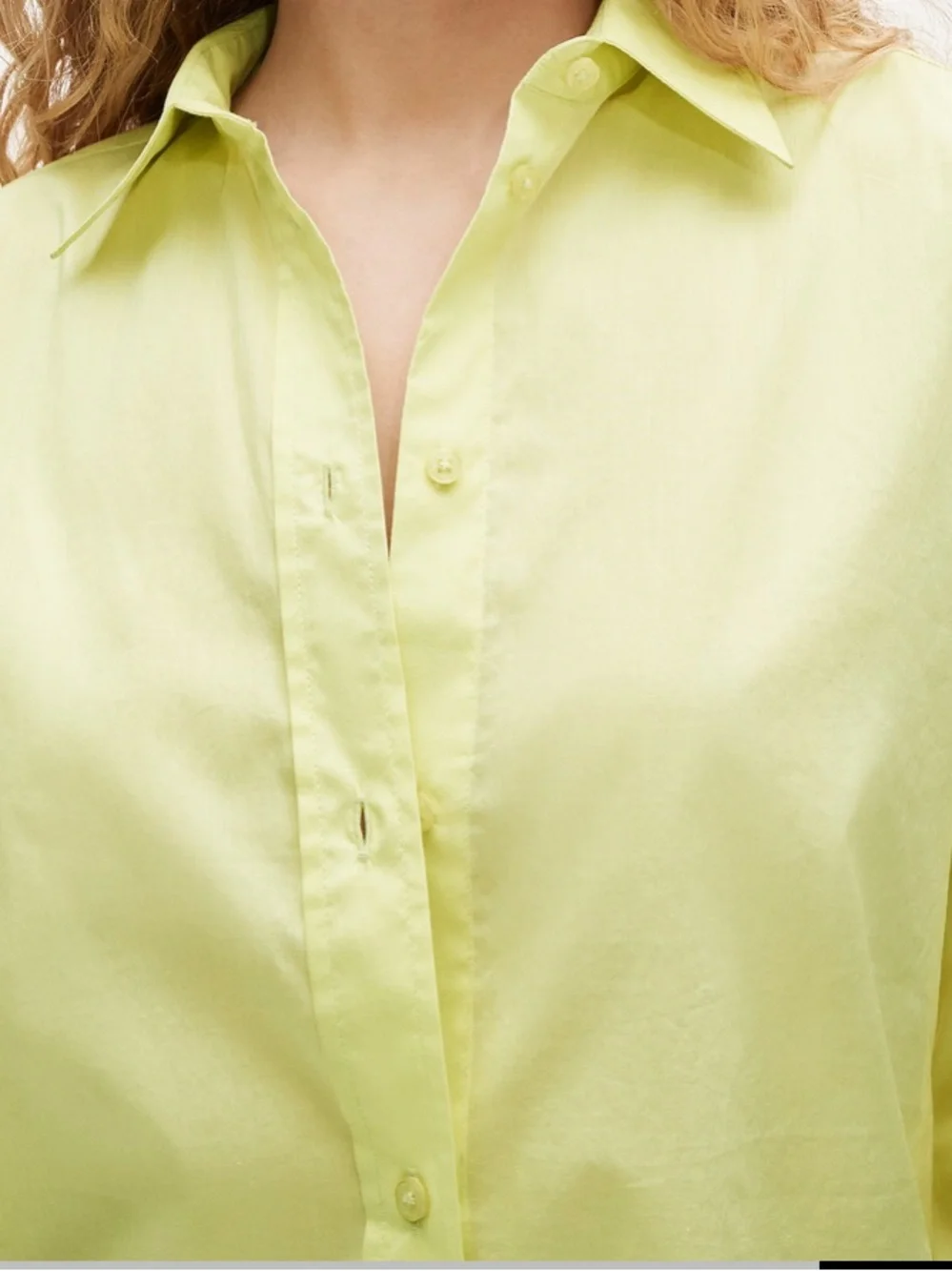 J crew lime nectar Jules classic-fit shirt in sateen